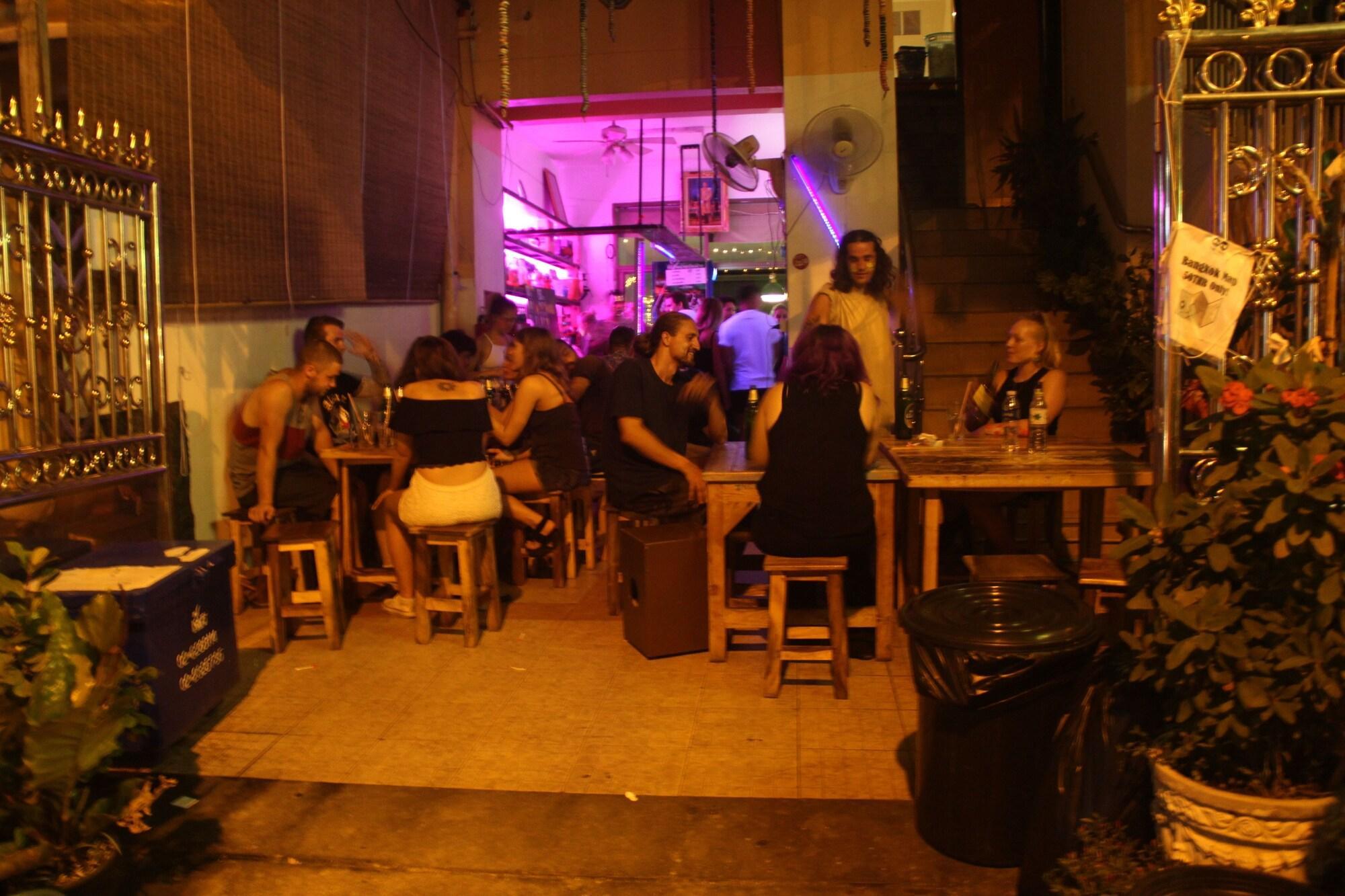The Twins Hostel Banguecoque Exterior foto