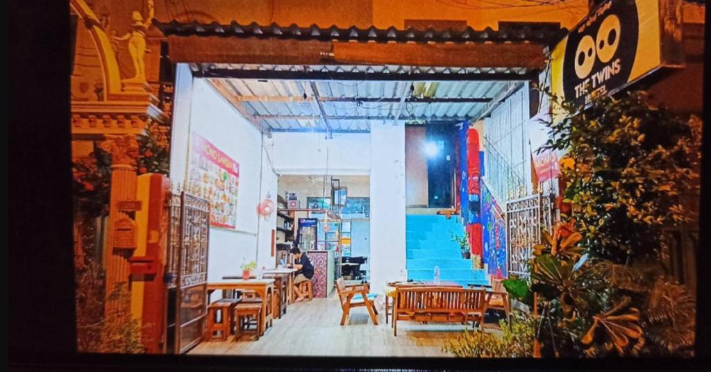 The Twins Hostel Banguecoque Exterior foto